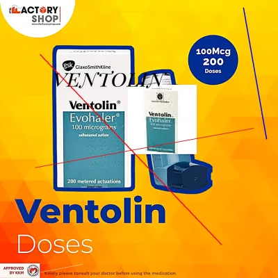 Ventolin 100 prix